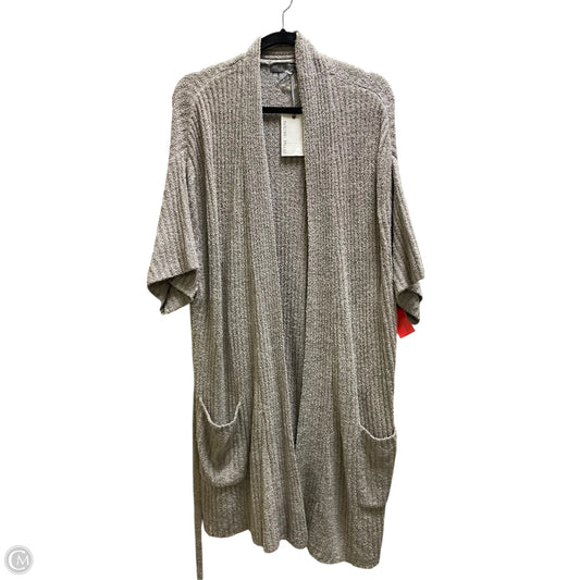 Sweater Cardigan By Barefoot Dreams In Grey, Size: Xl