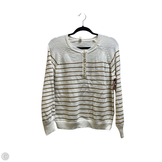 Sweater By Wishlist In Cream, Size: S