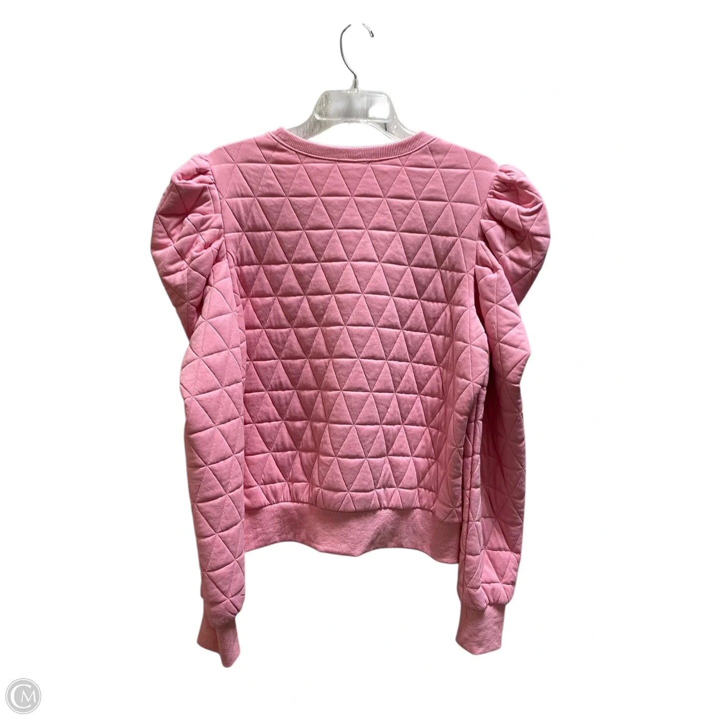 Sweatshirt Crewneck By Tcec In Pink, Size: L