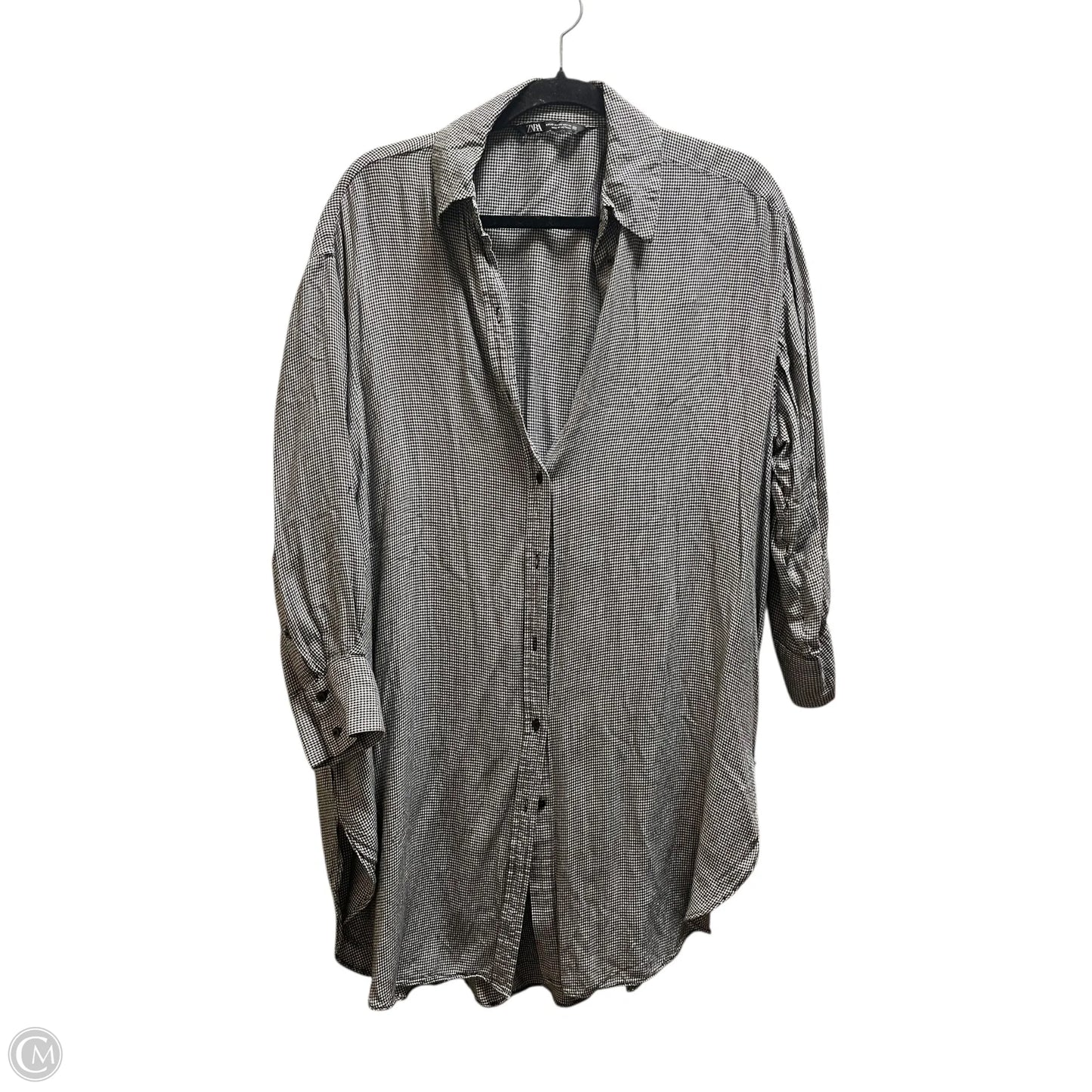 Dress Casual Short By Zara In Black, Size: Xs