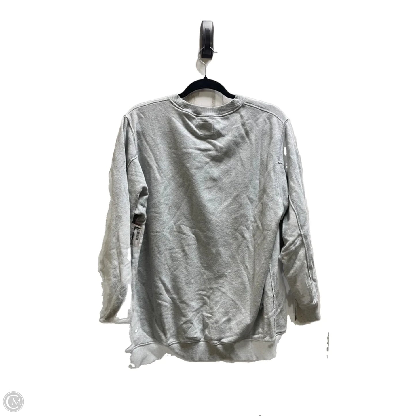 Sweatshirt Crewneck By Aerie In Grey, Size: S