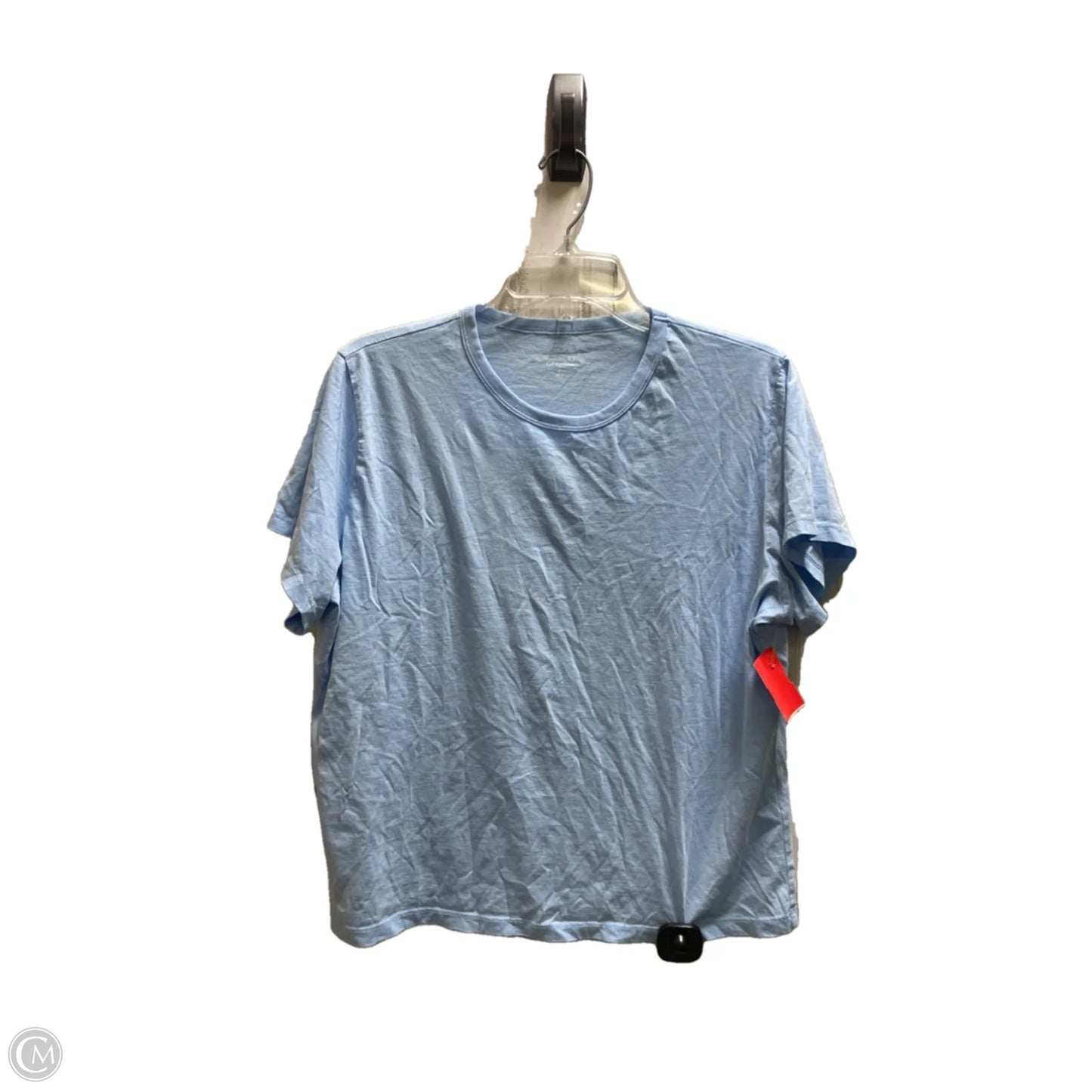Top Short Sleeve By Abercrombie And Fitch In Blue, Size: L