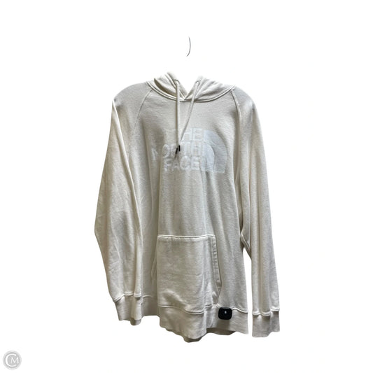 Sweatshirt Hoodie By The North Face In Cream, Size: Xl