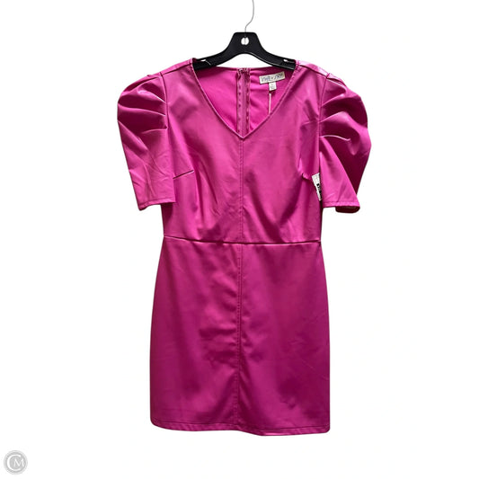 Dress Casual Short By She + Sky In Pink, Size: L