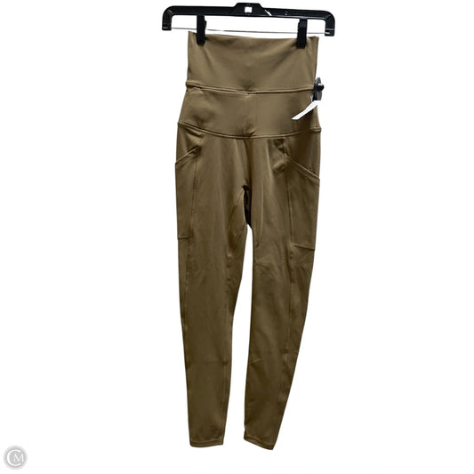 Athletic Leggings By Free People In Brown, Size: Xs