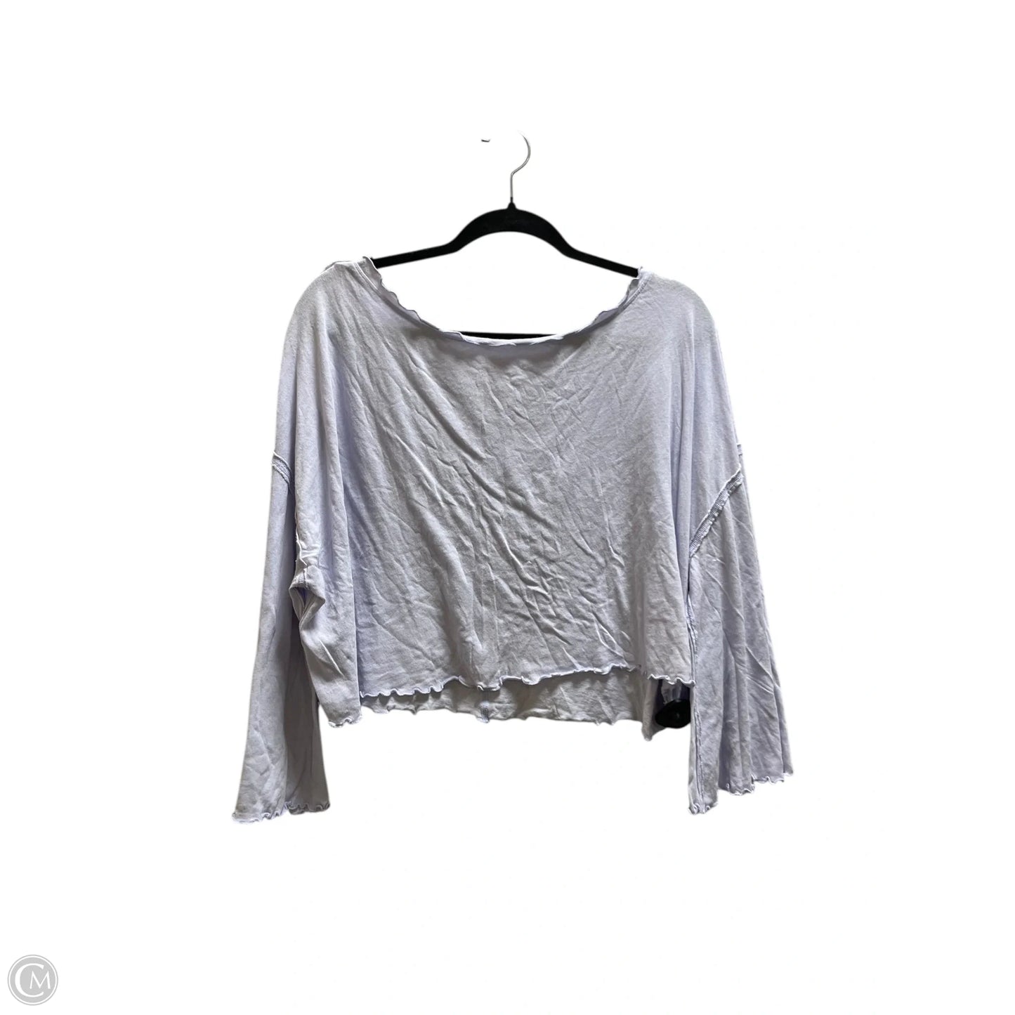 Top Long Sleeve By We The Free In Purple, Size: S
