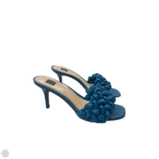 Sandals Heels Stiletto By White House Black Market In Blue, Size: 8