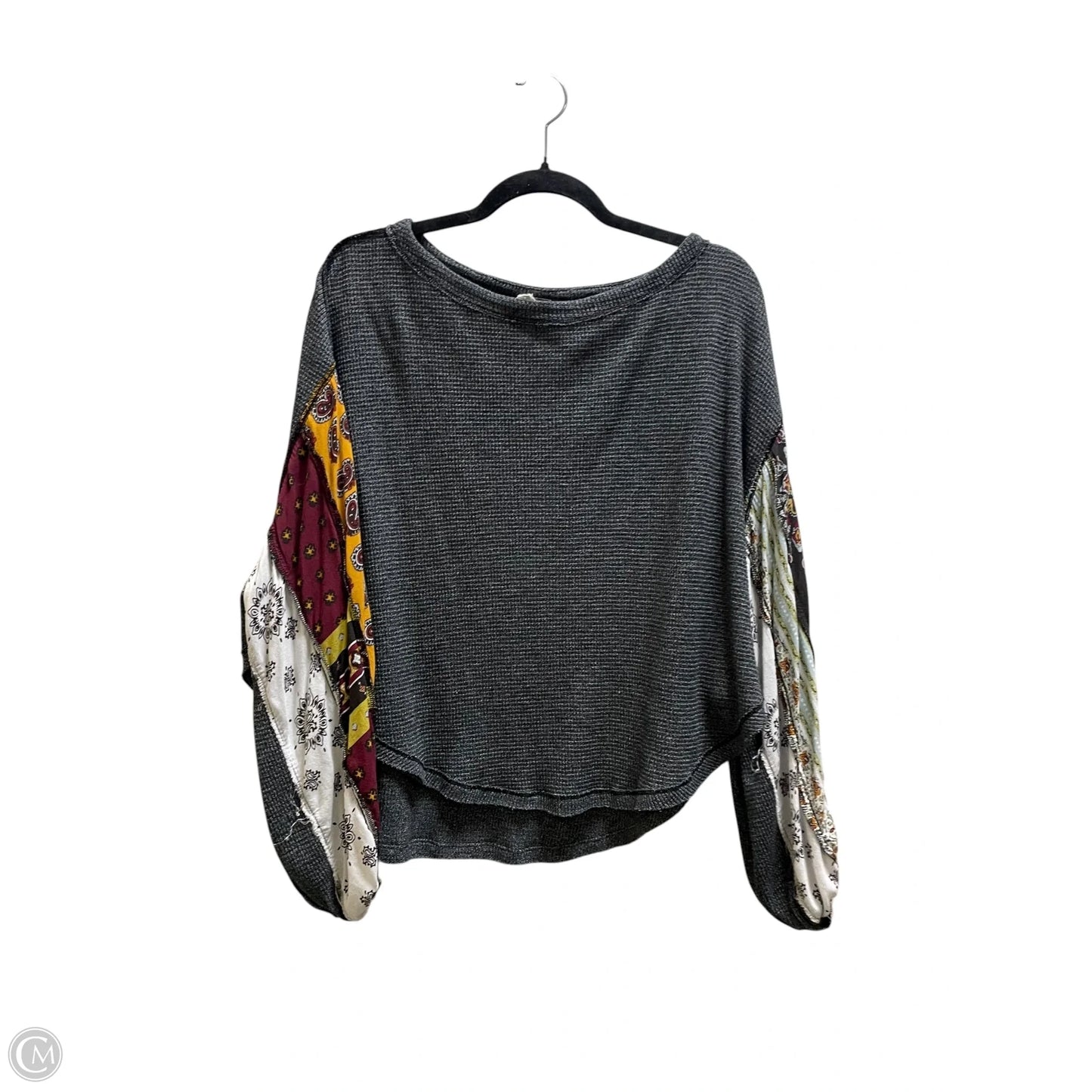 Top Long Sleeve By We The Free In Grey, Size: Xs