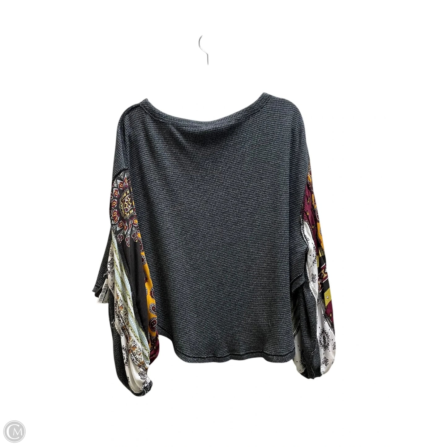 Top Long Sleeve By We The Free In Grey, Size: Xs