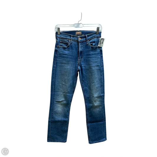 Jeans Cropped By Mother In Blue Denim, Size: 0