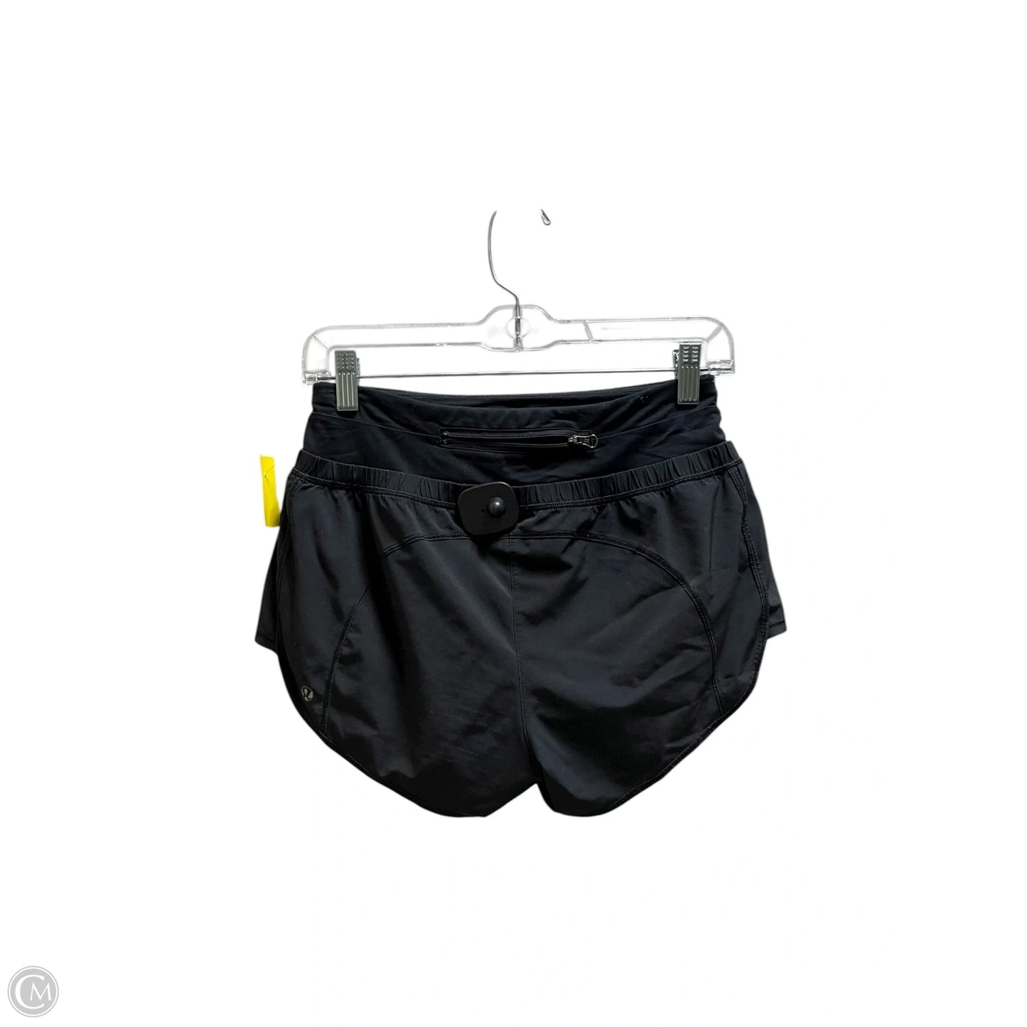 Athletic Shorts By Lululemon In Black, Size: 4