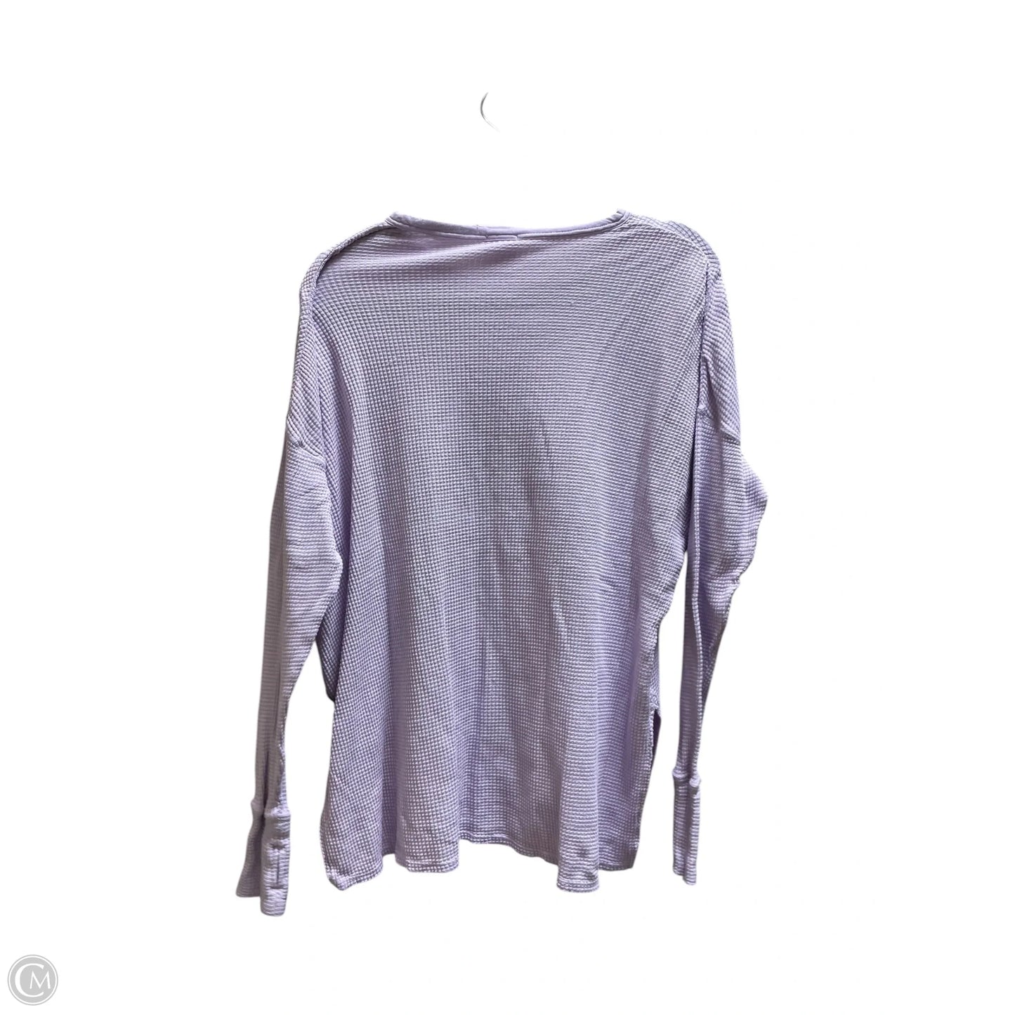 Top Long Sleeve By Offline By Aerie In Purple, Size: M