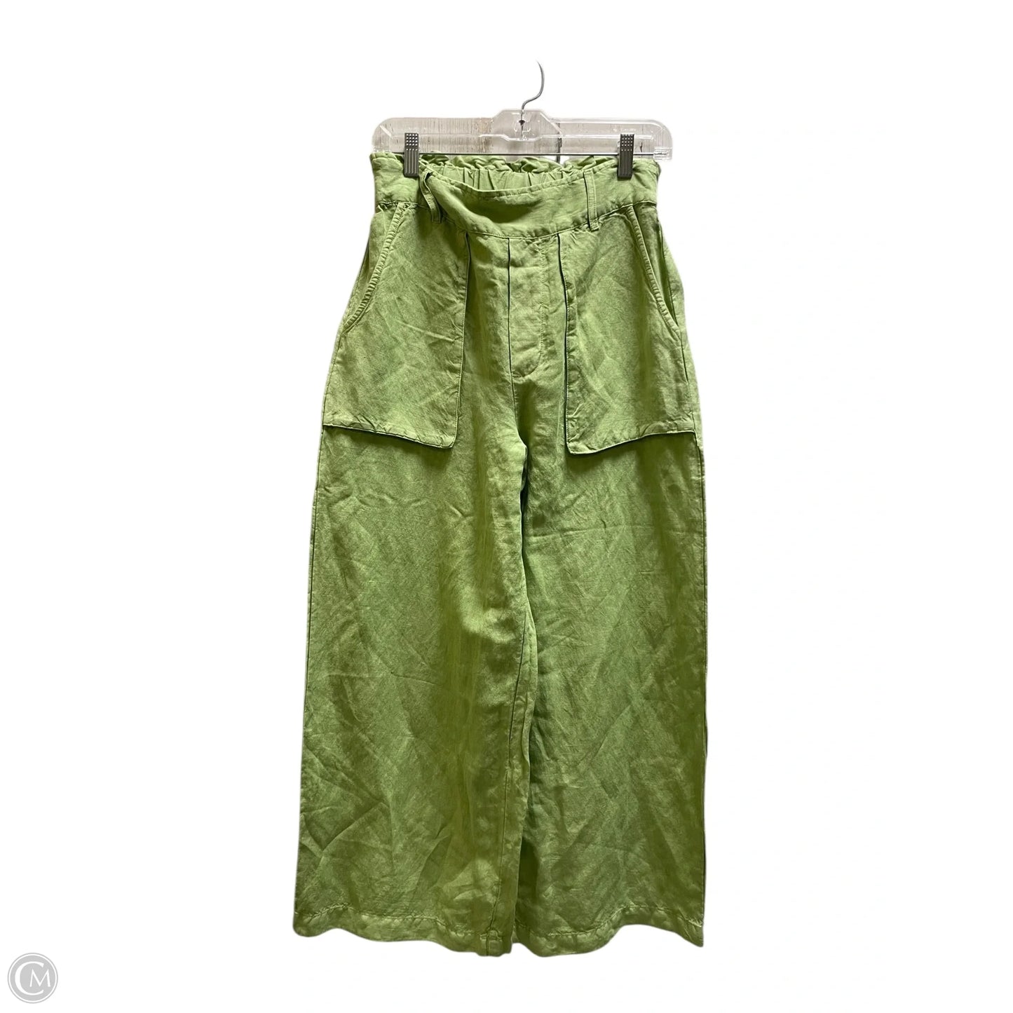 Pants Linen By Clothes Mentor In Green, Size: L