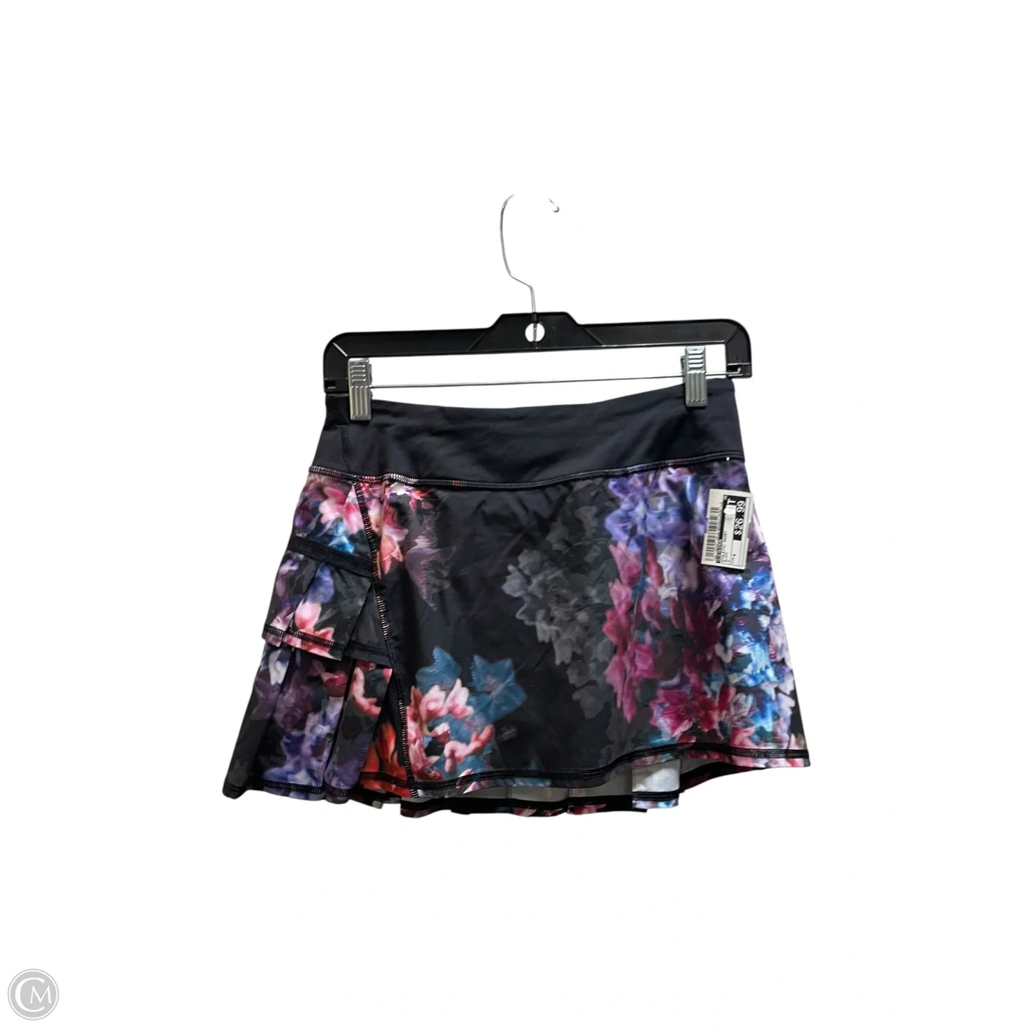 Athletic Skort By Lululemon In Black, Size: 4