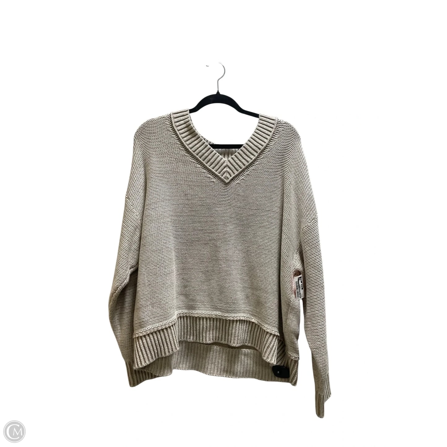 Sweater By American Eagle In Beige, Size: L
