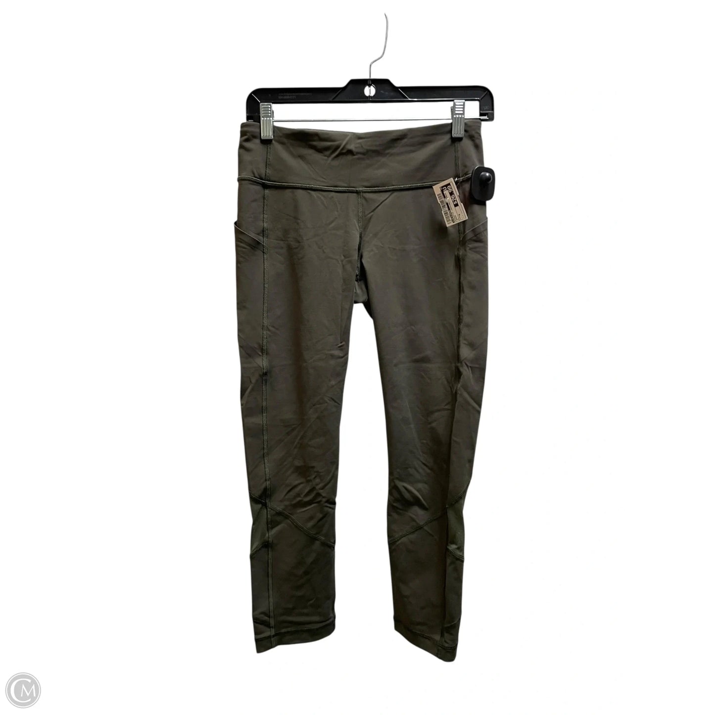 Athletic Leggings Capris By Lululemon In Green, Size: 6