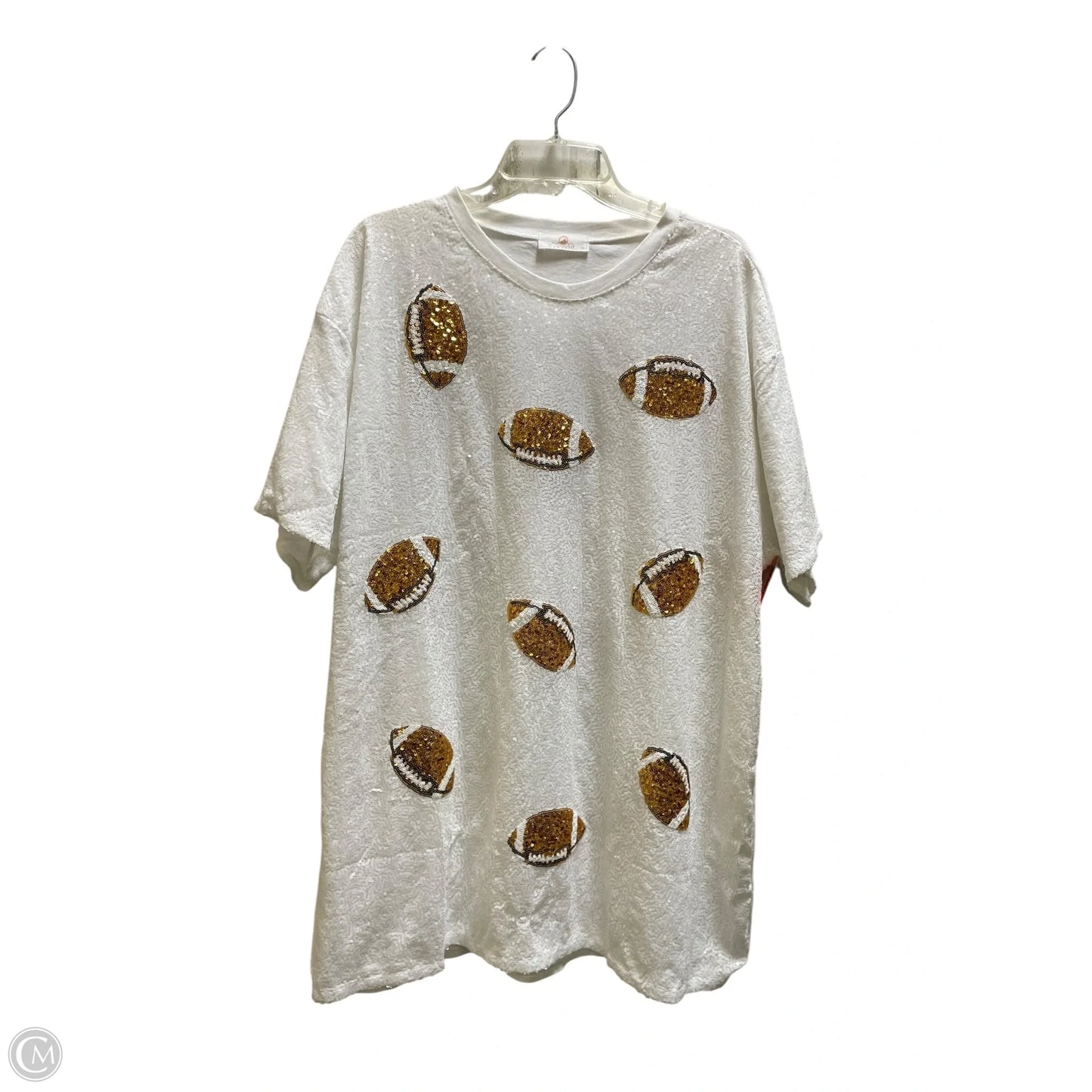 Dress Casual Short By Clothes Mentor In White, Size: M