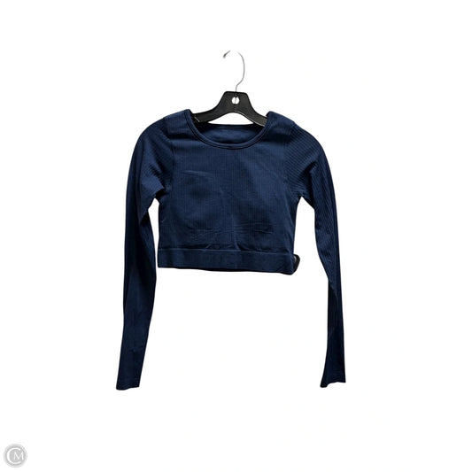 Top Long Sleeve By Lululemon In Blue, Size: S