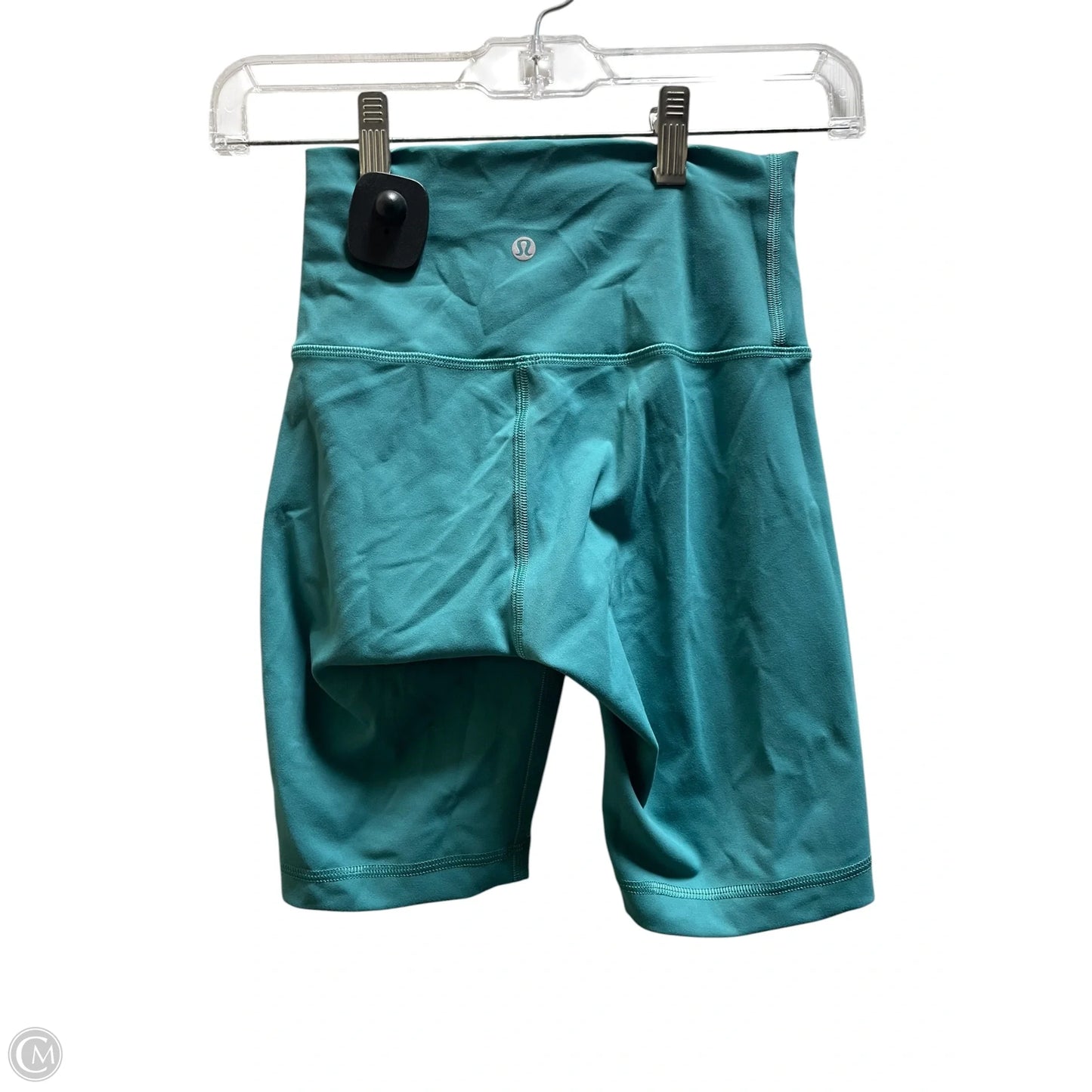 Athletic Shorts By Lululemon In Green, Size: 4