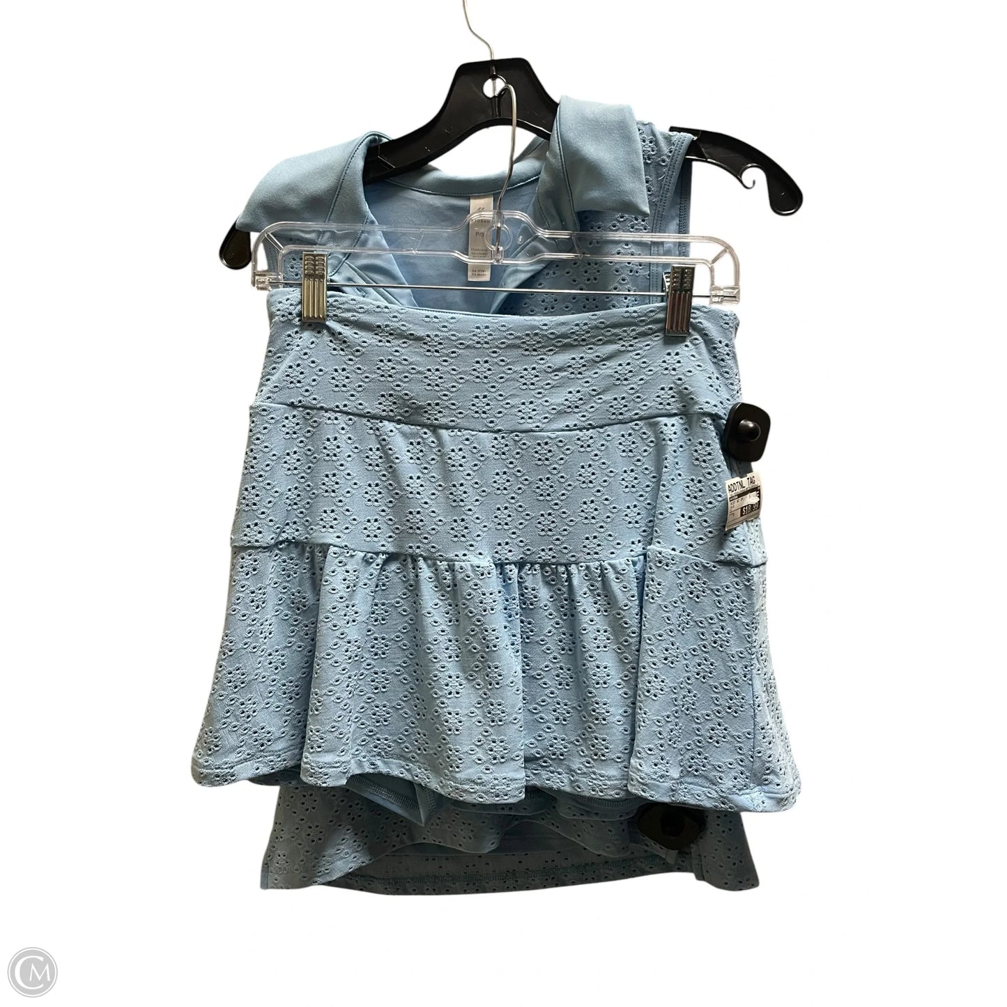 Skirt Set 2pc By Kyodan In Blue, Size: S