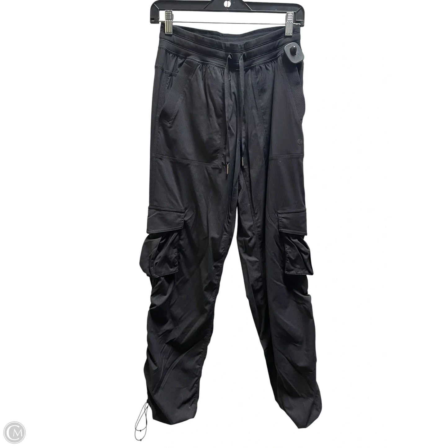 Athletic Pants By Lululemon In Black, Size: Xs