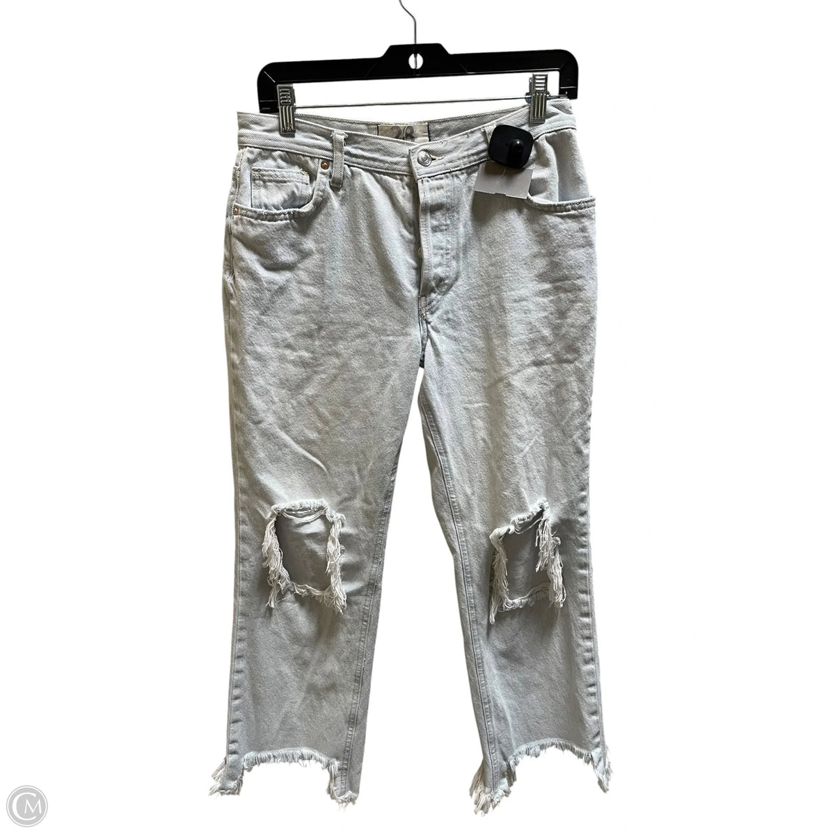Jeans Straight By We The Free In Blue Denim, Size: 6
