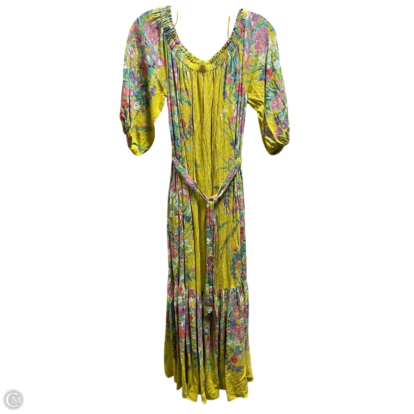Dress Casual Maxi By Anthropologie In Green, Size: Xs