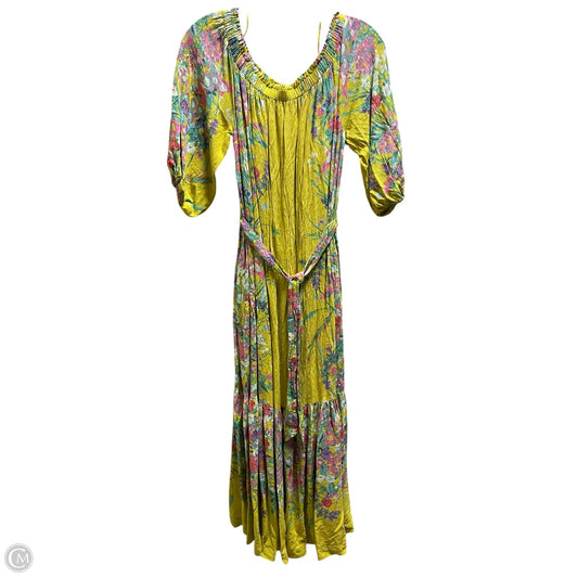 Dress Casual Maxi By Anthropologie In Green, Size: Xs