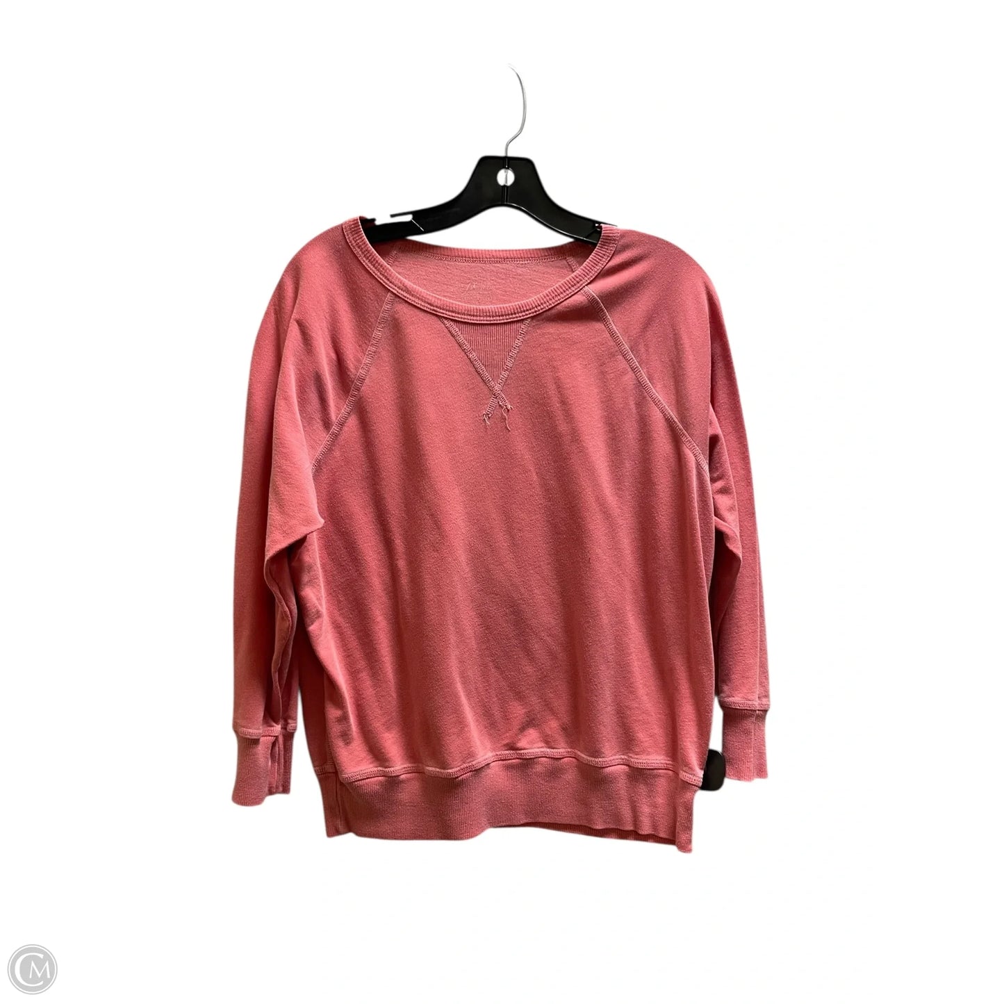 Top Long Sleeve By J. Crew In Pink, Size: M