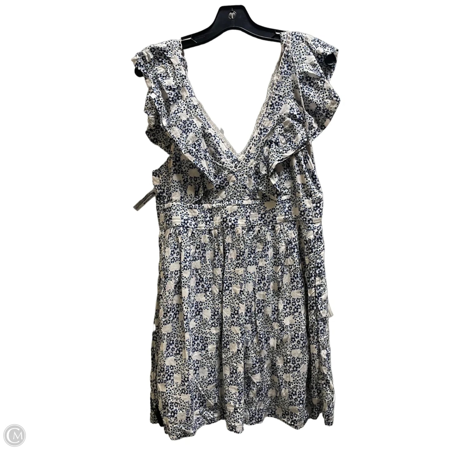 Dress Casual Short By Anthropologie In Blue, Size: Xs
