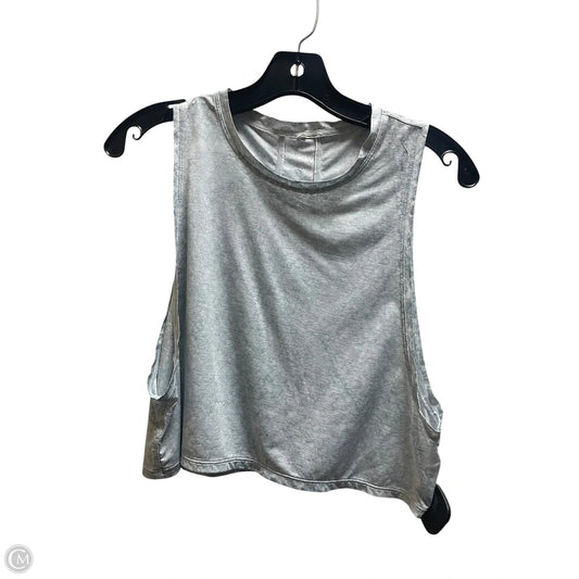 Athletic Tank Top By Lululemon In Grey, Size: S