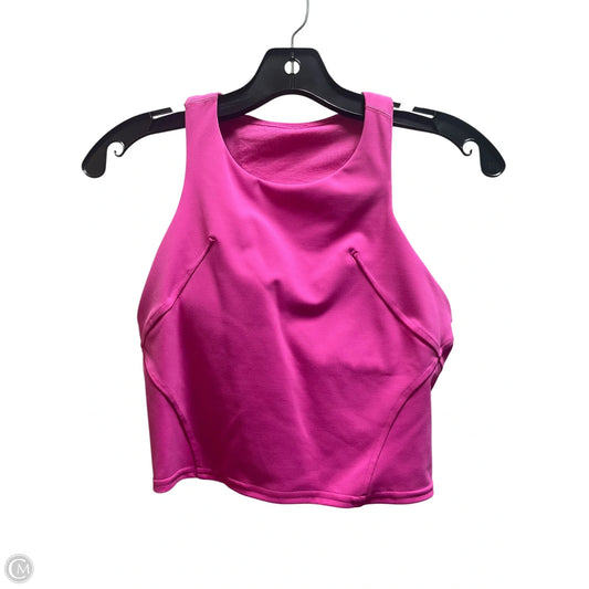 Athletic Tank Top By Lululemon In Pink, Size: 4