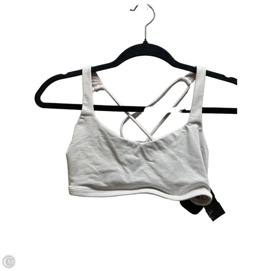 Athletic Bra By Lululemon In White, Size: 4