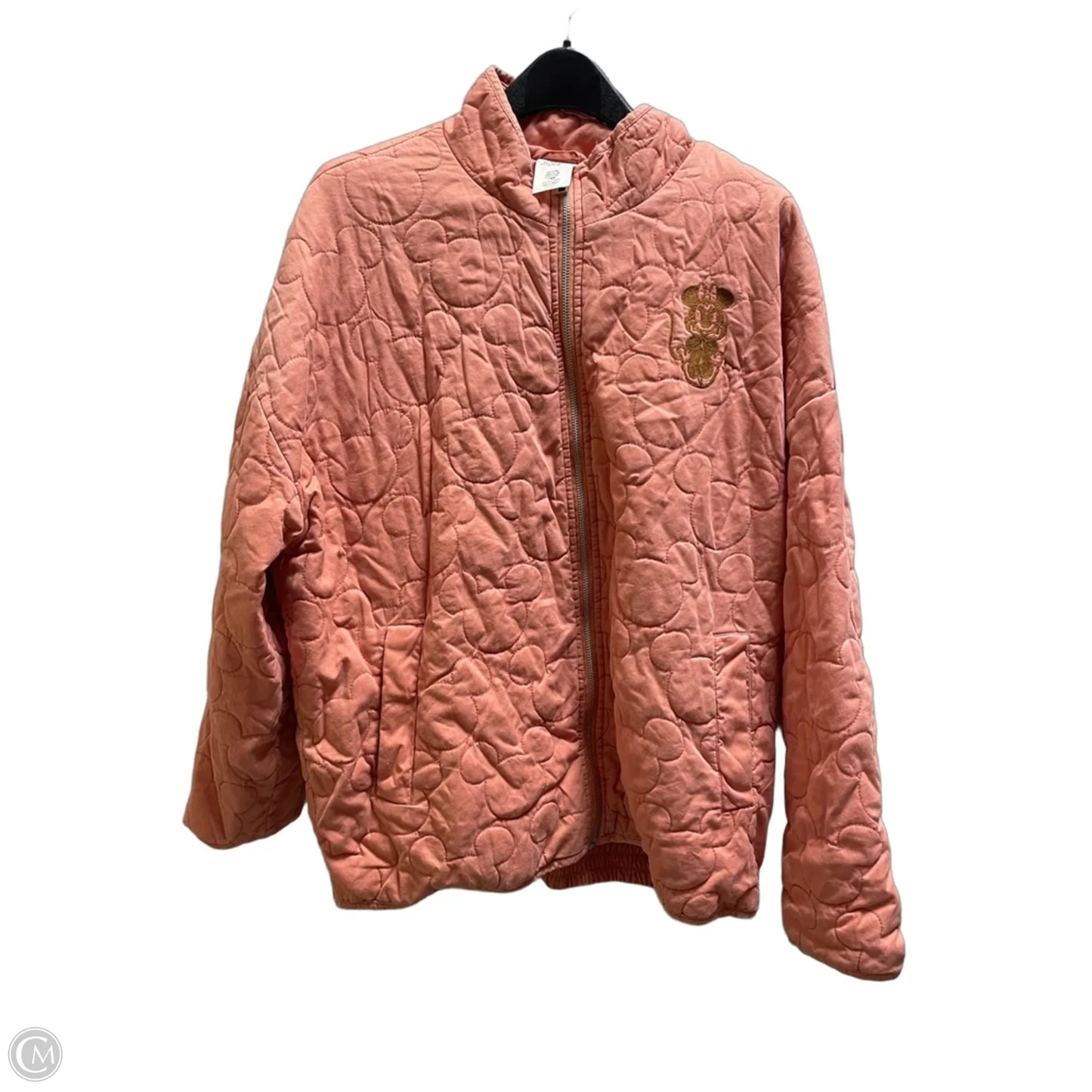 Jacket Fleece By Disney Store In Orange, Size: Xl