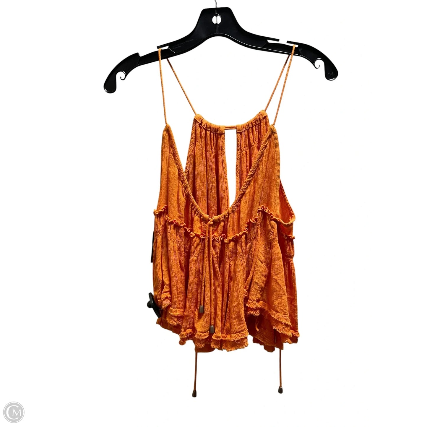 Top Sleeveless By Free People In Orange, Size: S