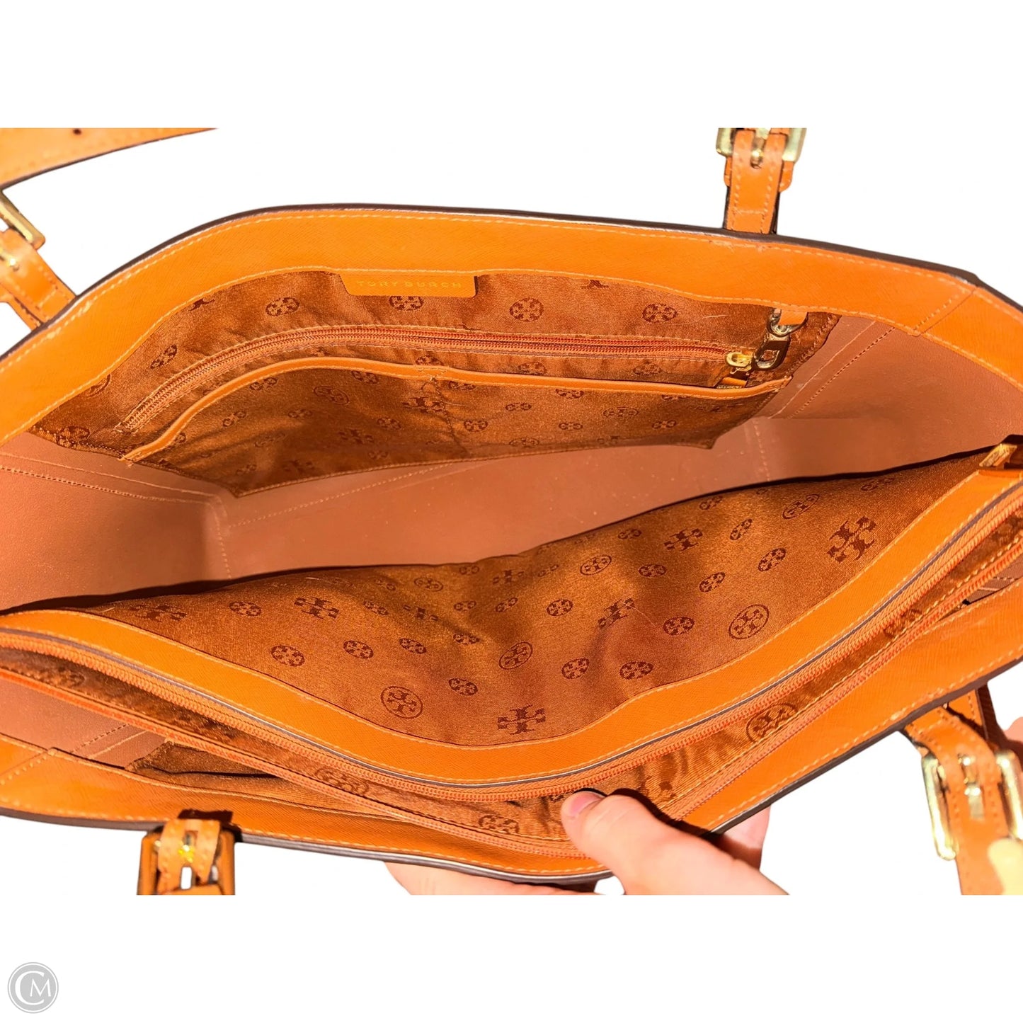 Handbag Designer By Tory Burch, Size: Large