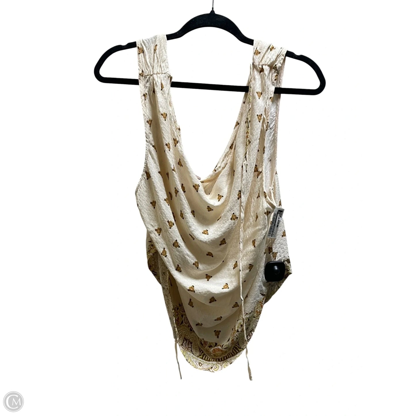 Top Sleeveless By Free People In Cream, Size: L