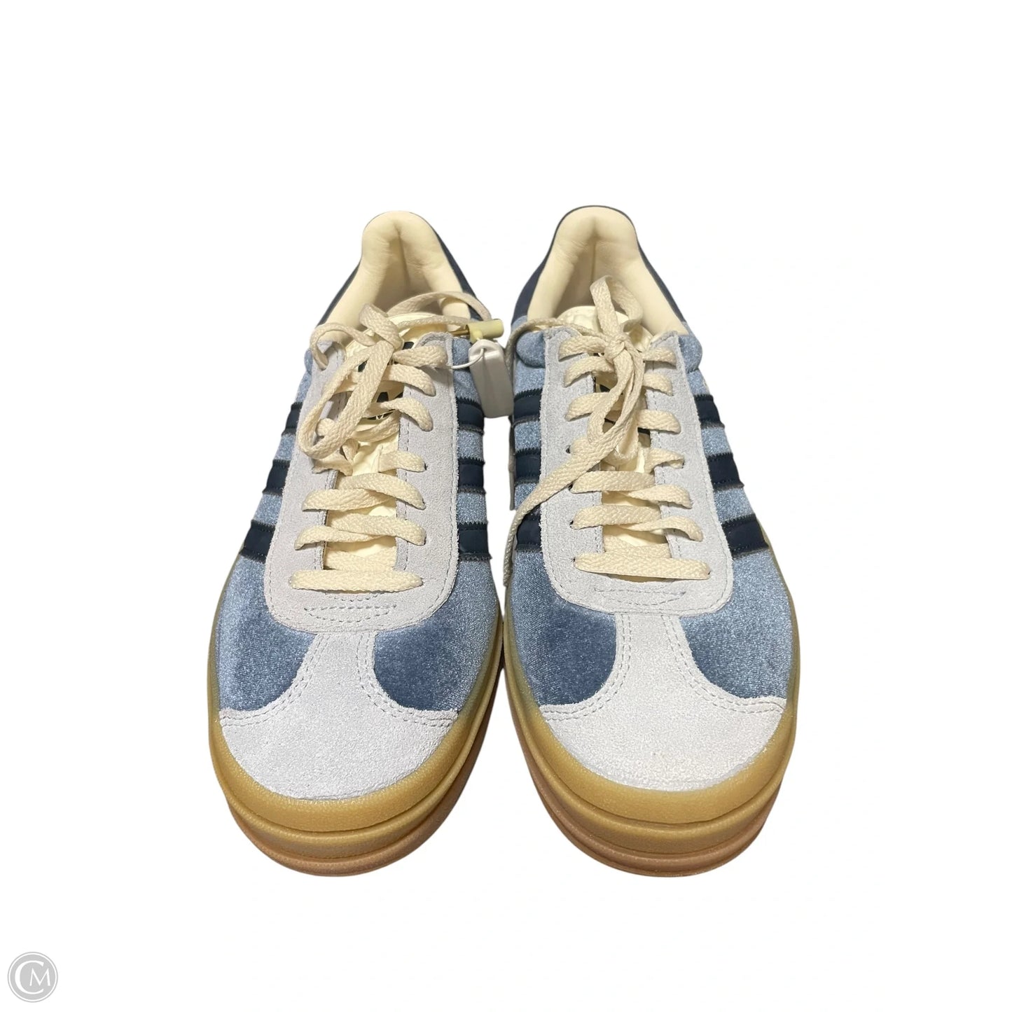 Shoes Sneakers By Adidas In Blue, Size: 8