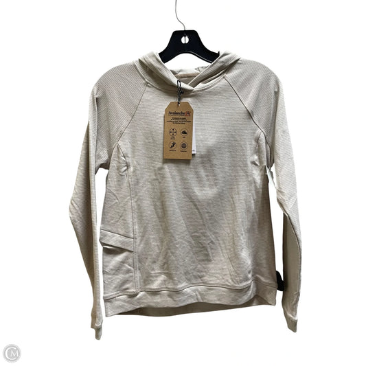 Athletic Top Long Sleeve Hoodie By Avalanche In Striped Pattern, Size: S