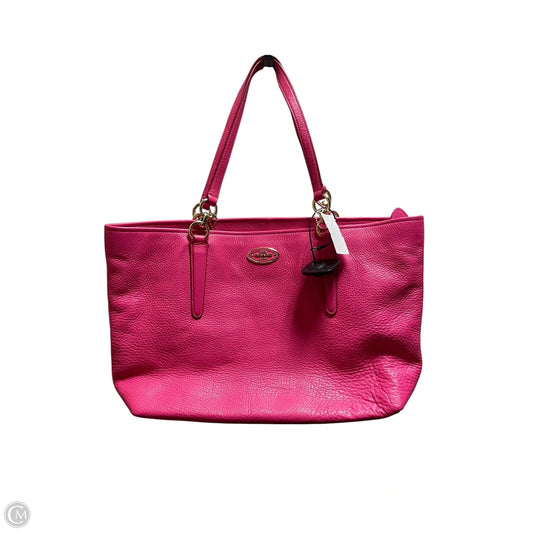 Handbag Designer By Coach, Size: Medium