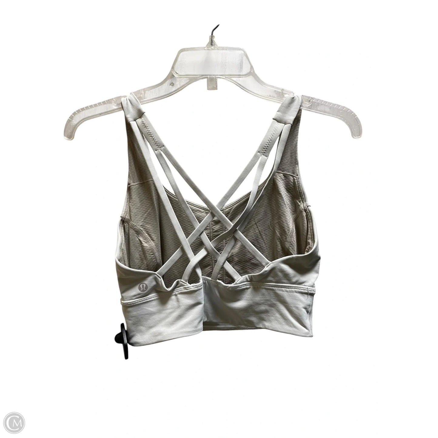 Athletic Bra By Lululemon In White, Size: 6
