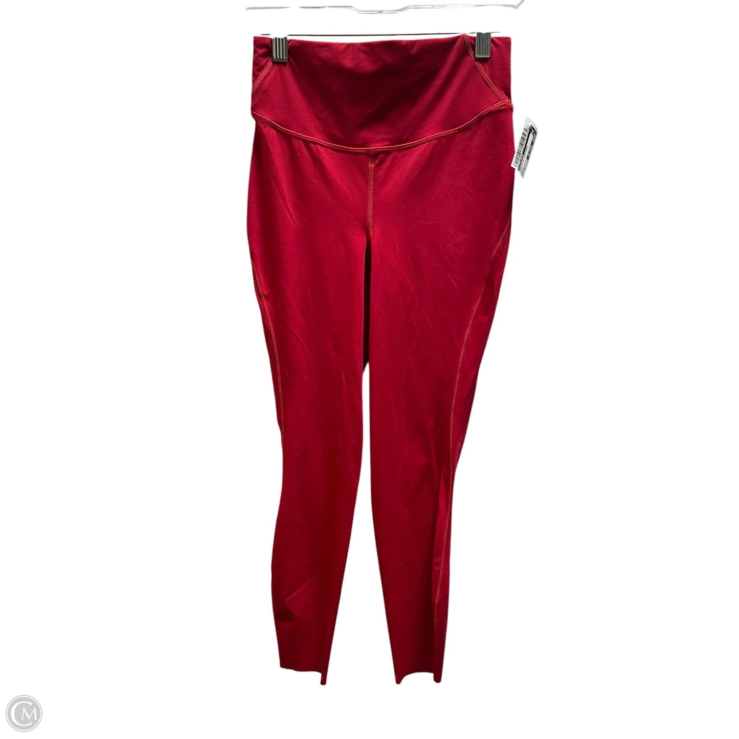 Athletic Leggings By Lululemon In Red, Size: 6