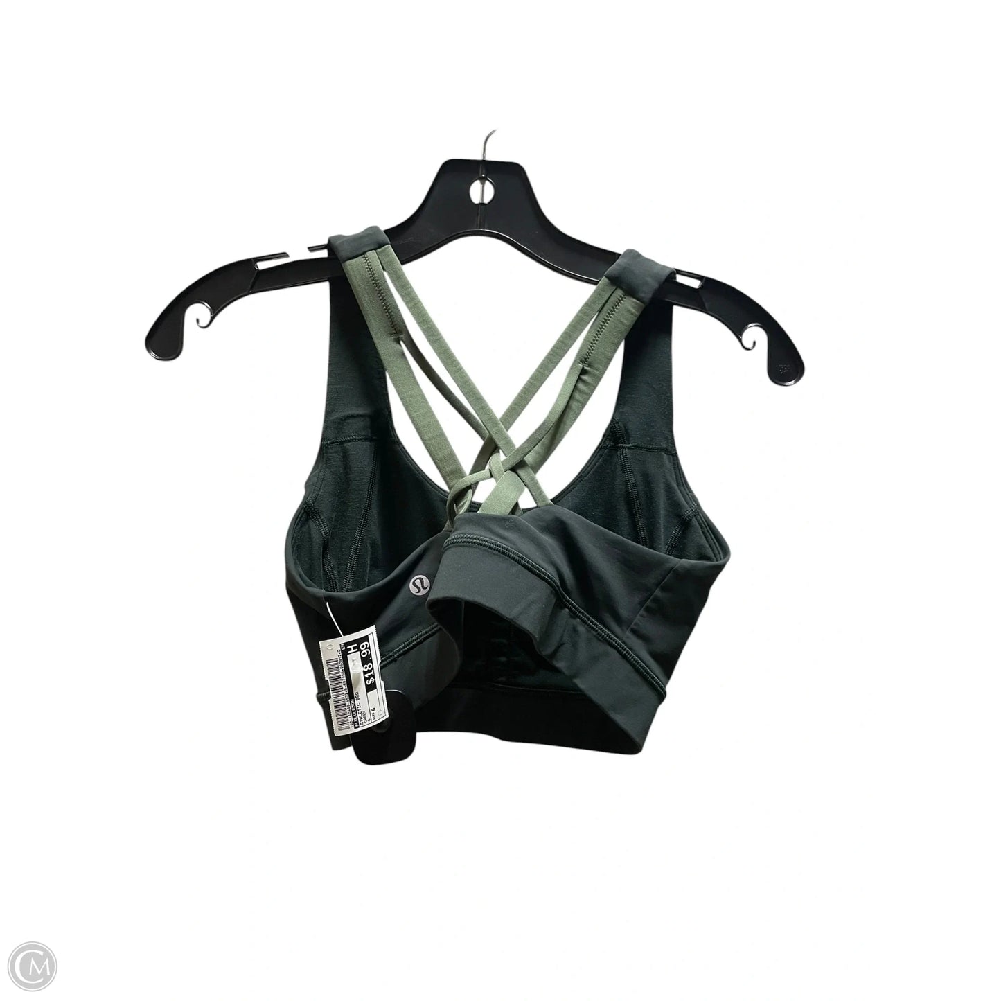 Athletic Bra By Lululemon In Green, Size: 6