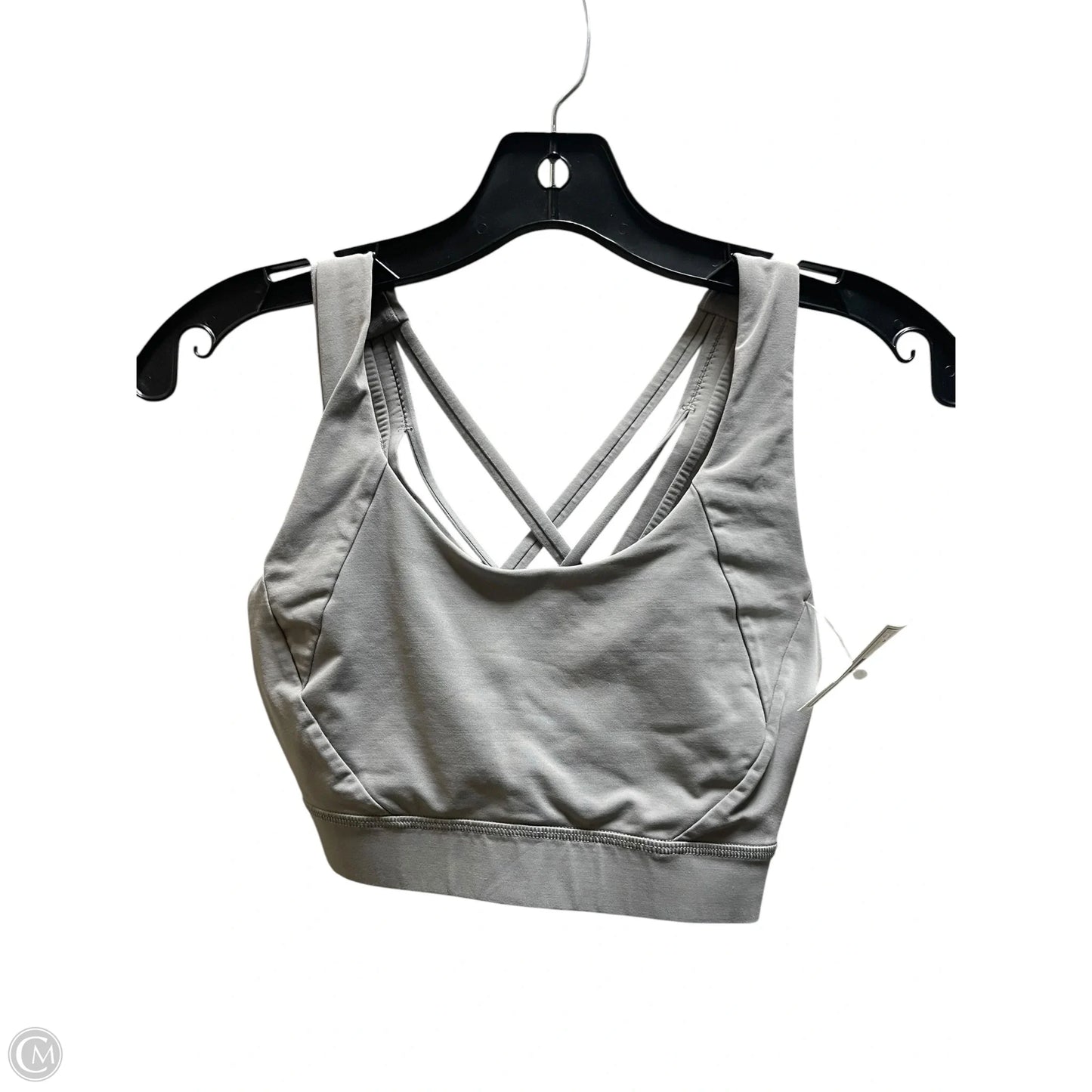 Athletic Bra By Lululemon In Grey, Size: 4