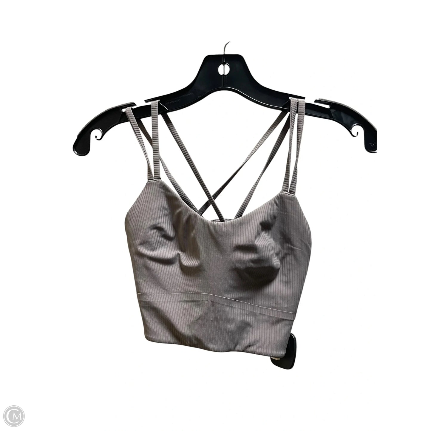 Athletic Bra By Lululemon In Grey, Size: 6