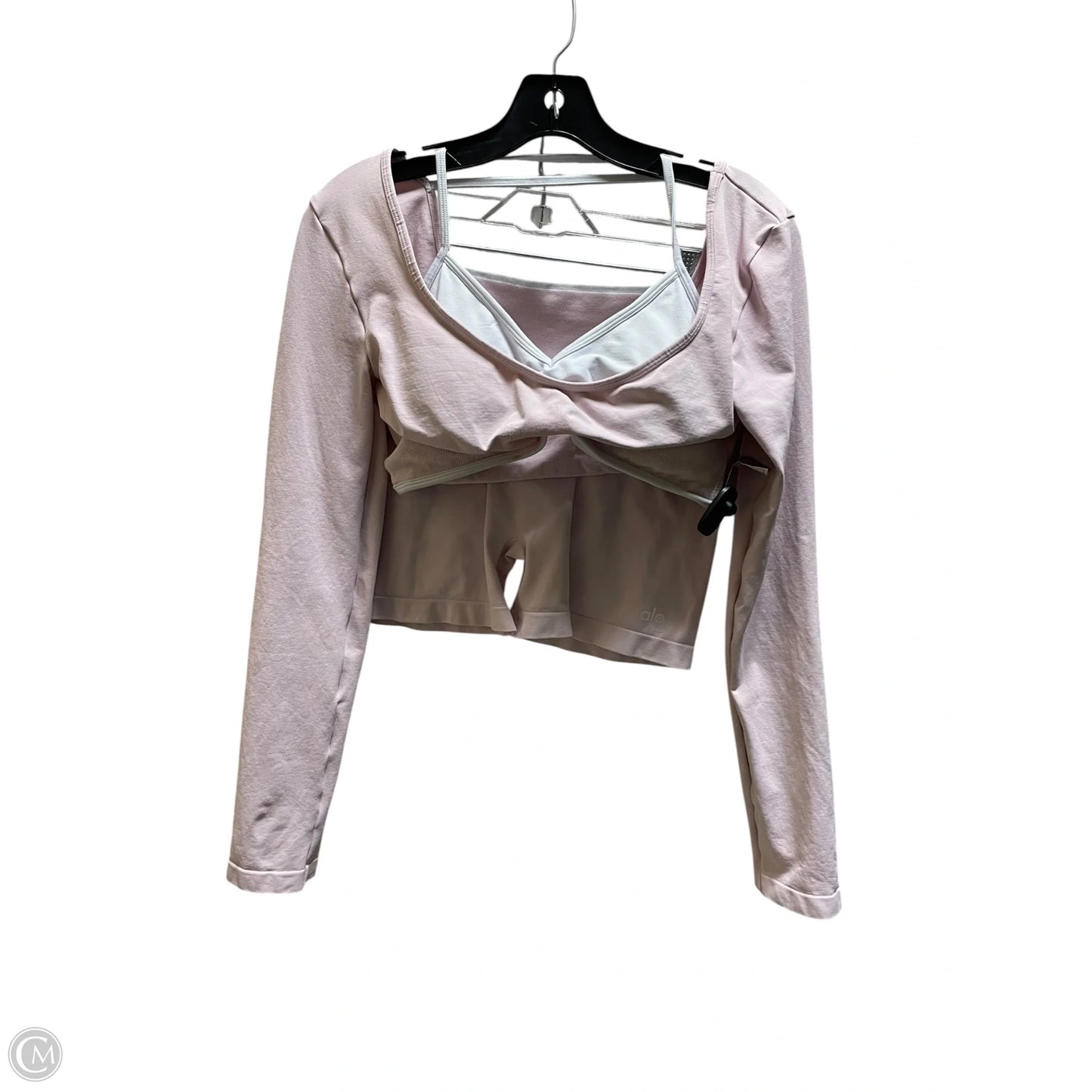 Athletic Shorts 2pc By Alo In Pink, Size: M
