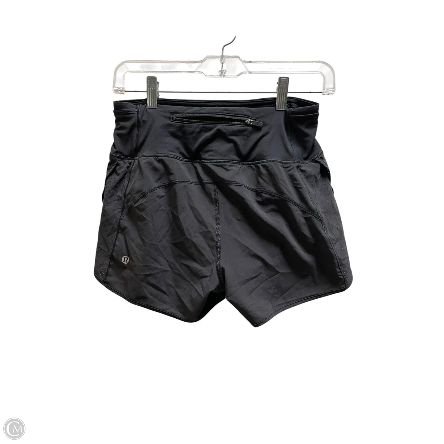 Athletic Shorts By Lululemon In Black, Size: 4