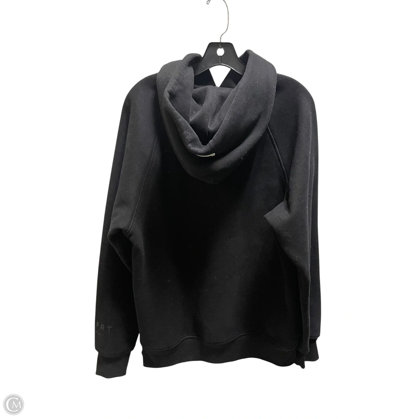 Sweatshirt Hoodie By Comfrt In Black, Size: M
