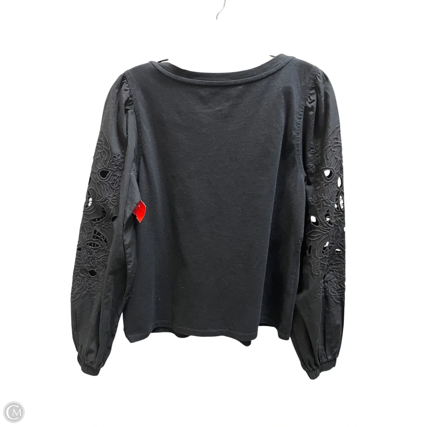 Top Long Sleeve Designer By Lilly Pulitzer In Black, Size: M