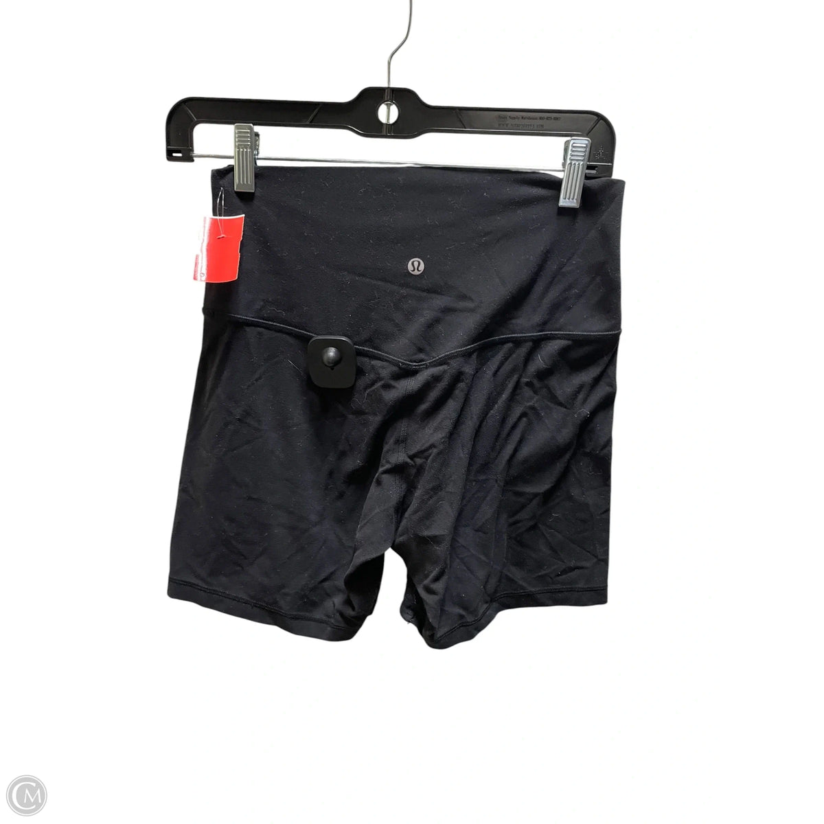 Athletic Shorts By Lululemon In Black, Size: 8